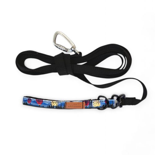 MIDNIGHT BALLONS LONG LINE LEASH